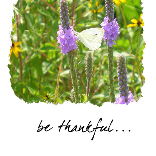Be Thankful