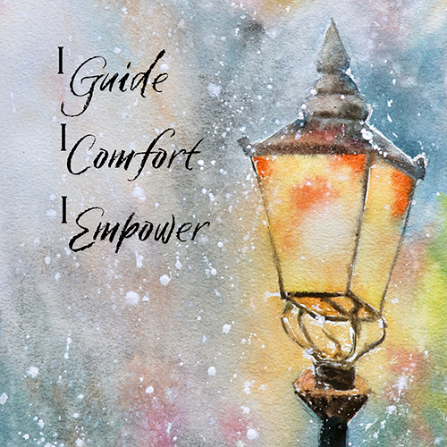 I Guide, I Comfort, I Empower
